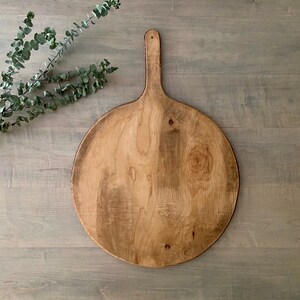 Paddle Style Charcuterie Tray // Bread Board With Handle // Old World Style Tray // Food Safe // Free Shipping image 1