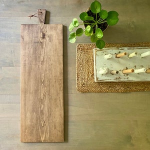 3 ft Long Farmhouse Bread Board // Heirloom Charcuterie Tray // Housewarming Gift // Fall Centerpiece // Grazing Board // Food Safe image 1