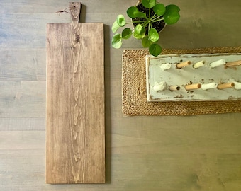 3 ft Long Farmhouse Bread Board // Heirloom Charcuterie Tray // Housewarming Gift // Fall Centerpiece // Grazing Board // Food Safe