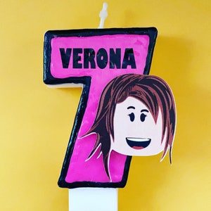 Roblox Girl Candle (Any Age)