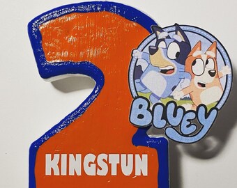 Bluey Classic Candle (Any Age)