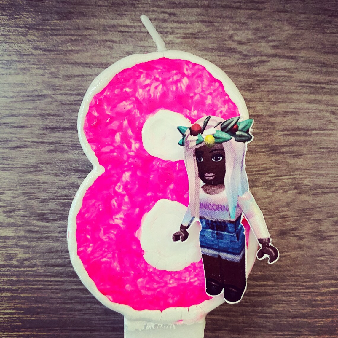 Custom Candle Roblox Avatar Design Your OWN Birthday Etsy