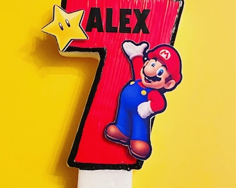Super Mario Brothers Candle (Any Age)