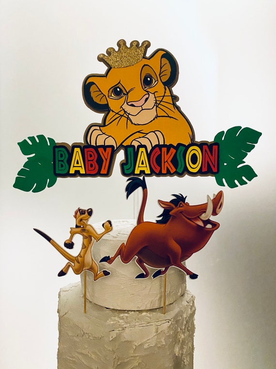 Baby Simba Cake Topper Ready In 48 Hours Lion Birthday Etsy Baby Simba Cake Topper Ready In 48 Hours Lion Birthday Etsy