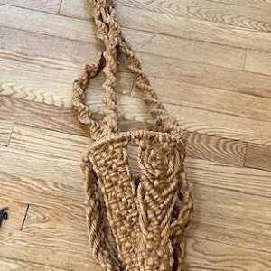 Rope Plant Hanger--50 inches long