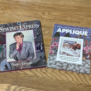 Craft books--How to Sew and Applique