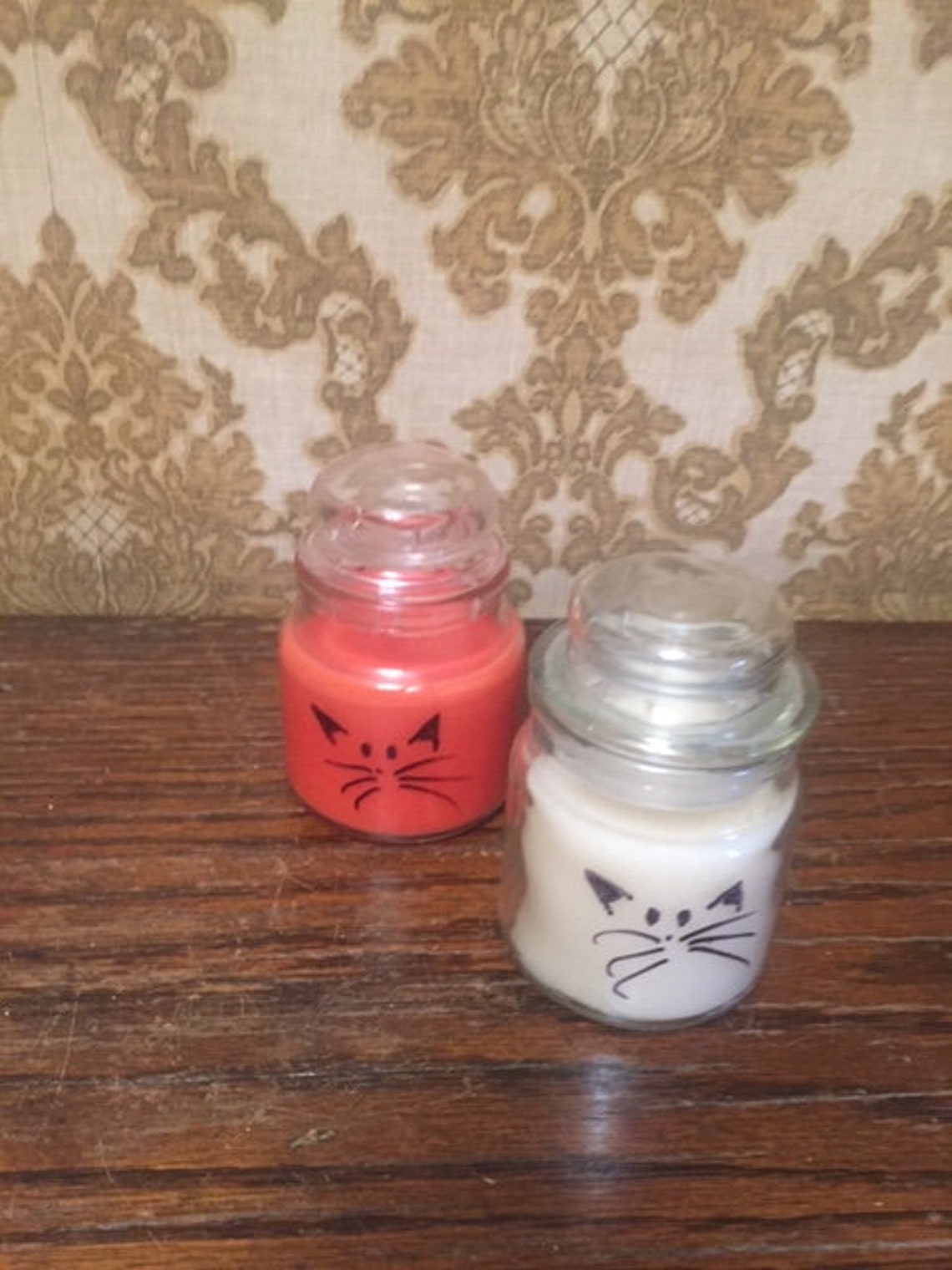 Pair of Hand Made Cat Candles Etsy