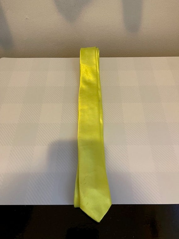 Yellow-Green Tie - image 5