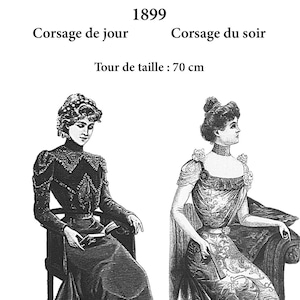 Patron - Corsages Belle Époque