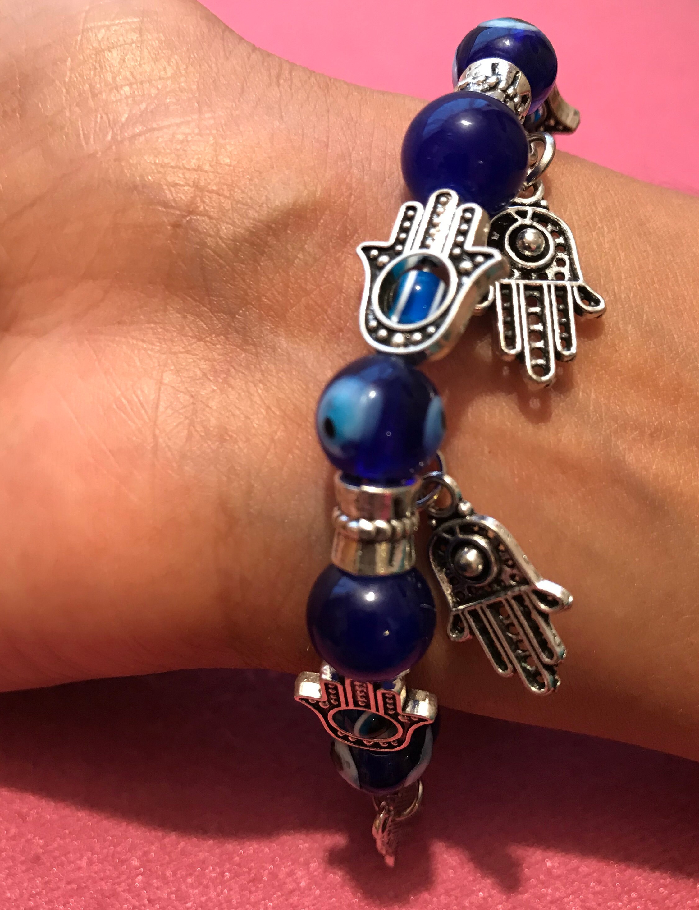 Blue Eye Pendant Friendship Bracelet For Kids Fatima Hand Butterfly Jewelry,  Drop Delivery 2021 By Lulubaby DhrTV From Lulu_baby, $0.78