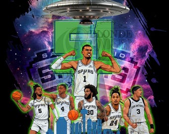 Spurs Race for Seis Digital 300DPI PNG download