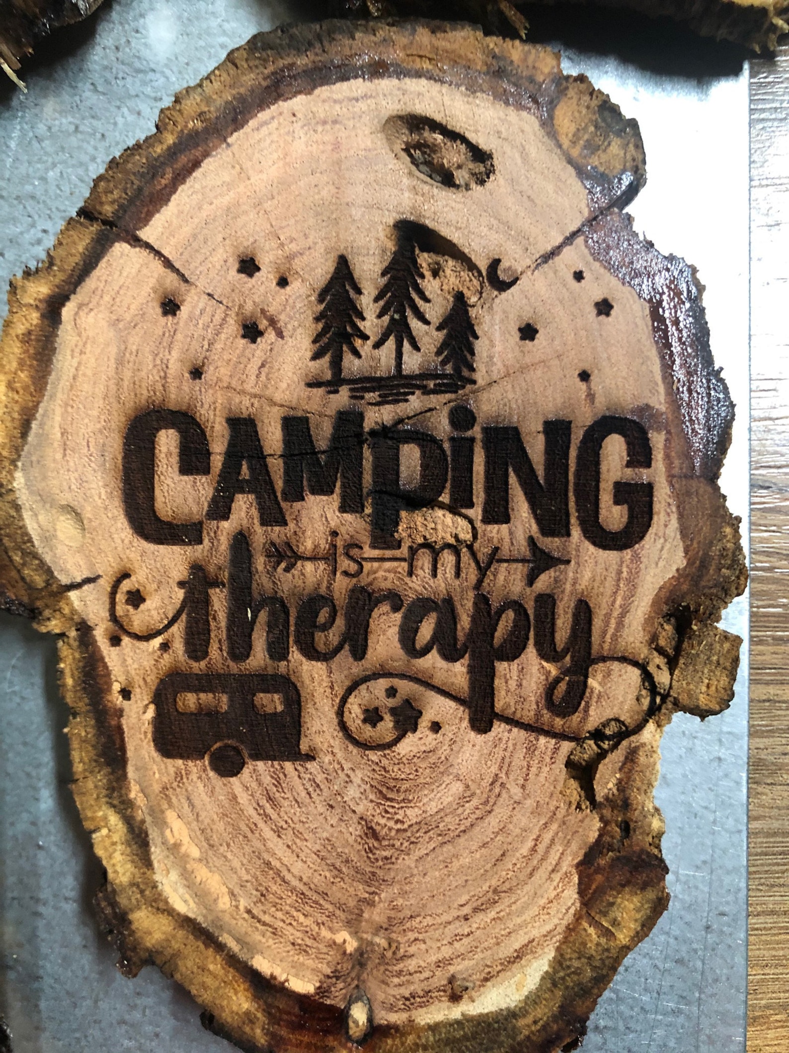 Laser Engraved Wood Blanks With on Back Etsy