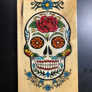 Dia De los Muertos/day of the dead sugar skull