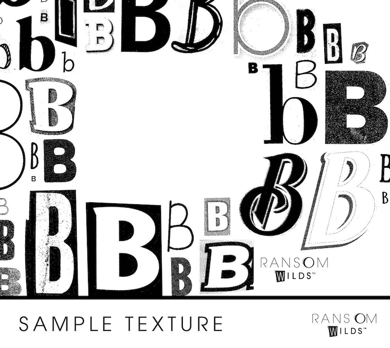 Letter B Print, Printable, Letter B Poster, Letter B Wall Decor, Letter