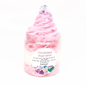 Whipped Sugar Scrub, Sugar Scrub, Body Scrub
