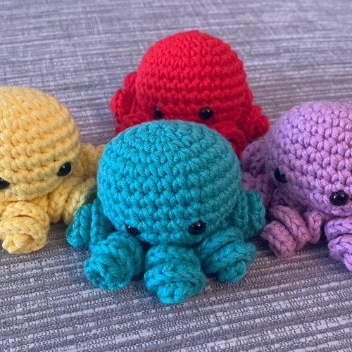 Mini Amigurumi Octopus!
