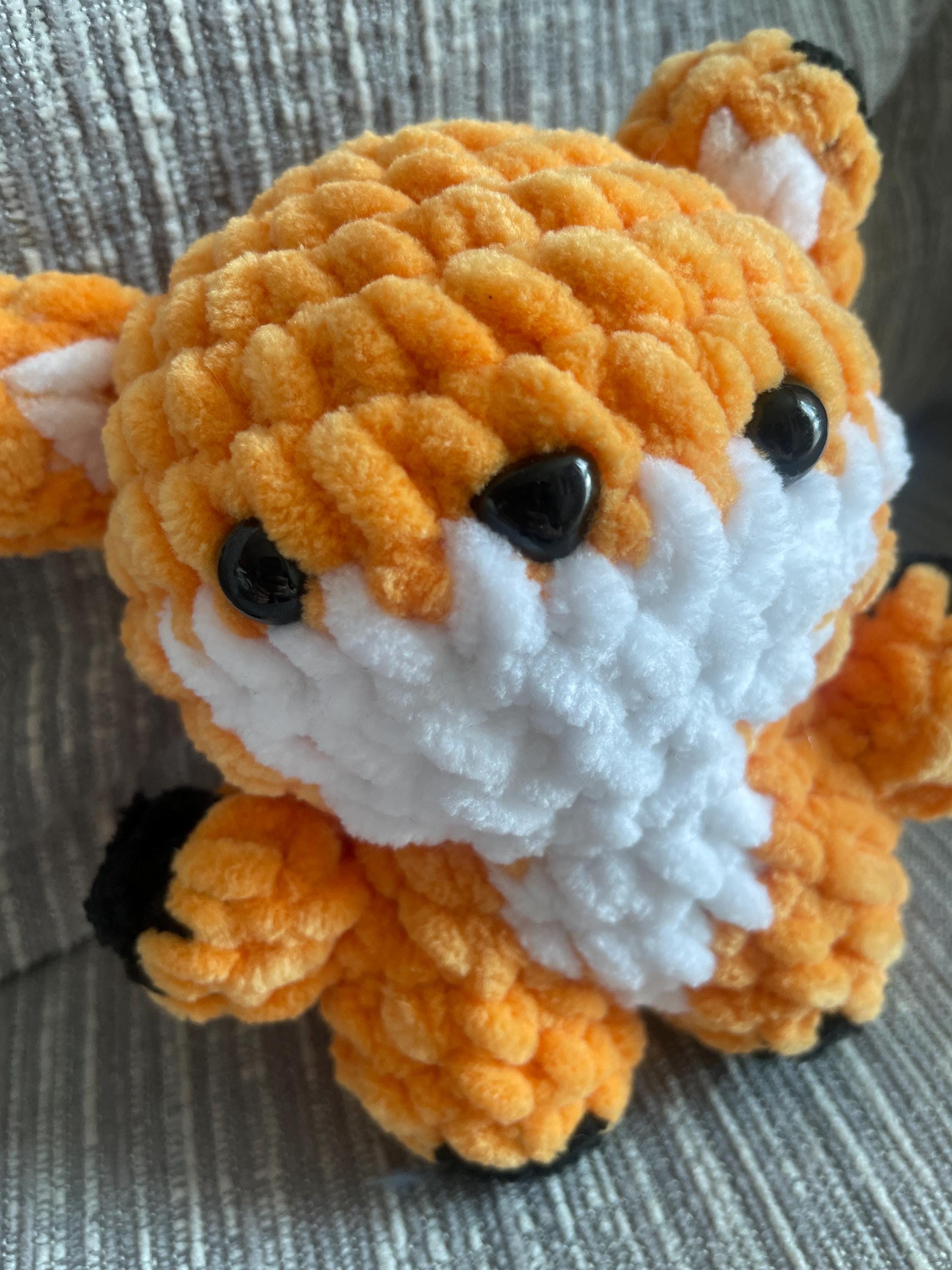 Cute Little Fox Crochet Plushie