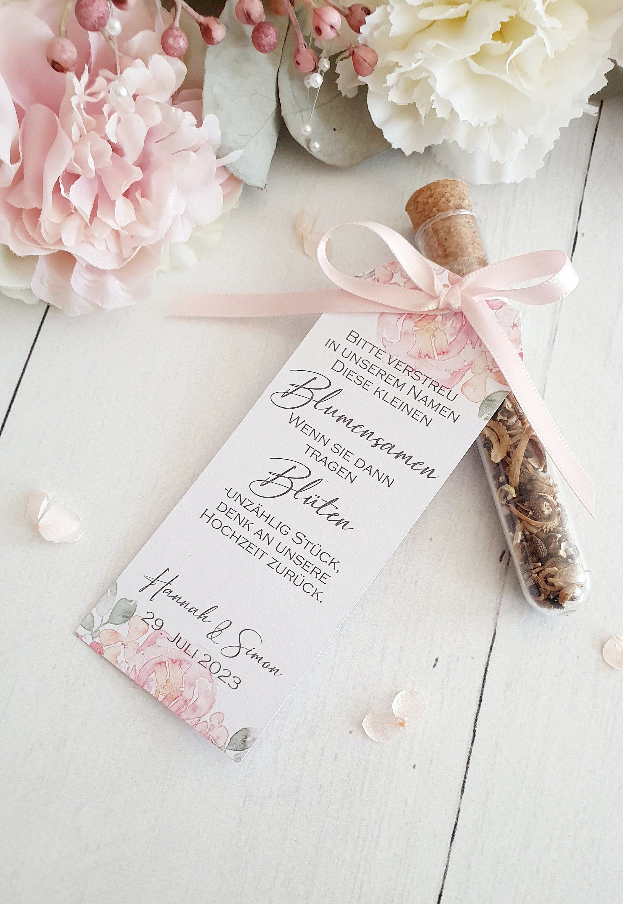Guest gift, guest gift flower seeds, wedding, goodie, gift guest