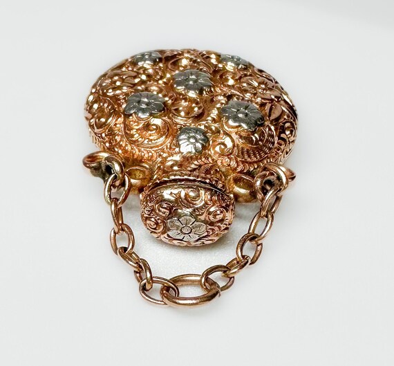 English Rose/Gold JV-1631/2 Silk Brocade