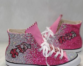 bling high top sneakers