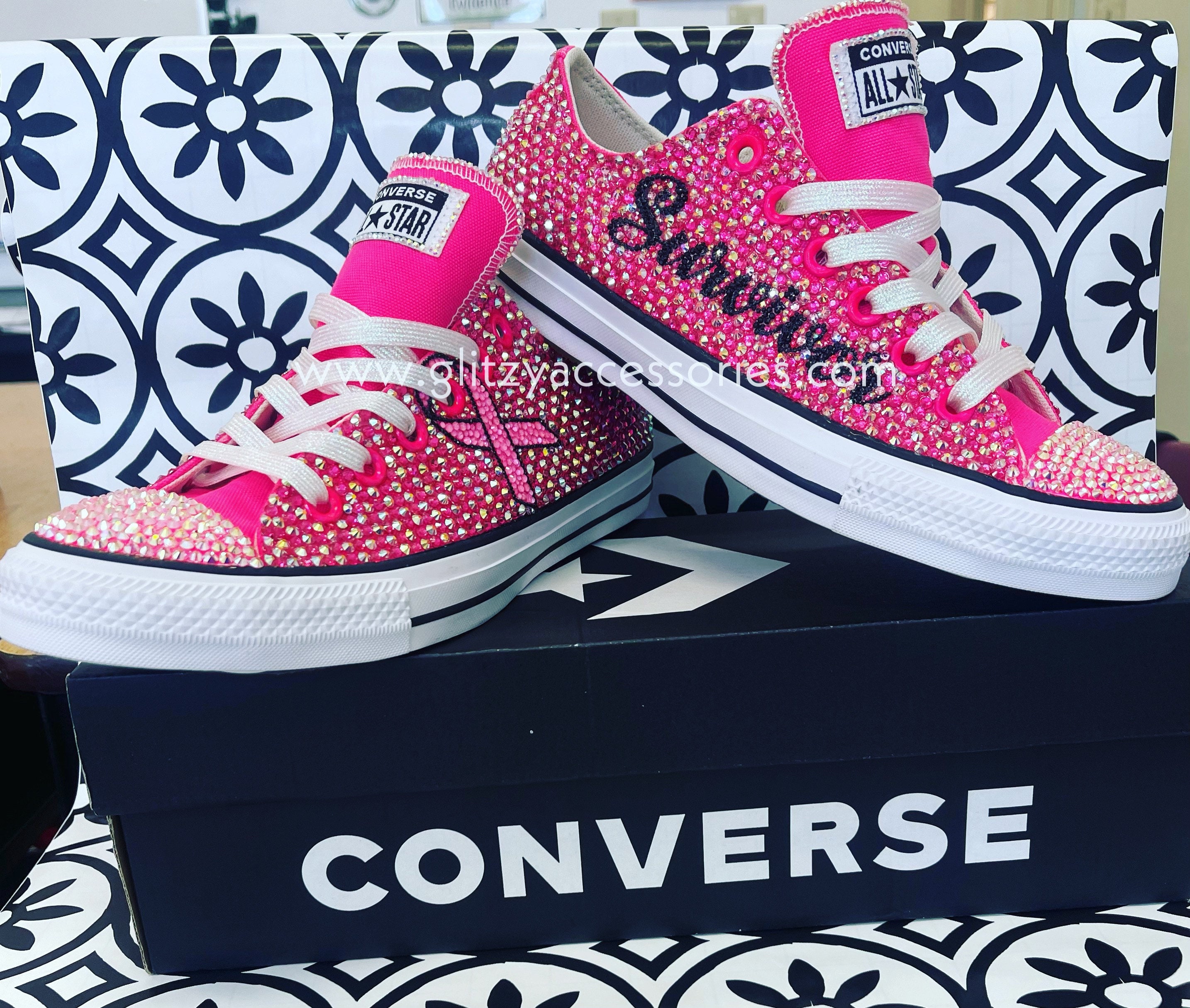 Adult Bling Converse - Etsy