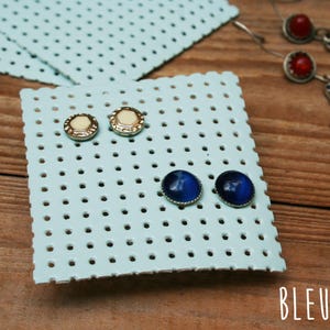 Range-bijoux - lot de 2  - pour ranger boucles d'oreilles et pins