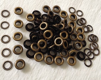 Eyelet, metal, fastener, clasp, closure, bag, belt, curtains, hole, passing, sewing, strap, diy, supply, haberdashery,