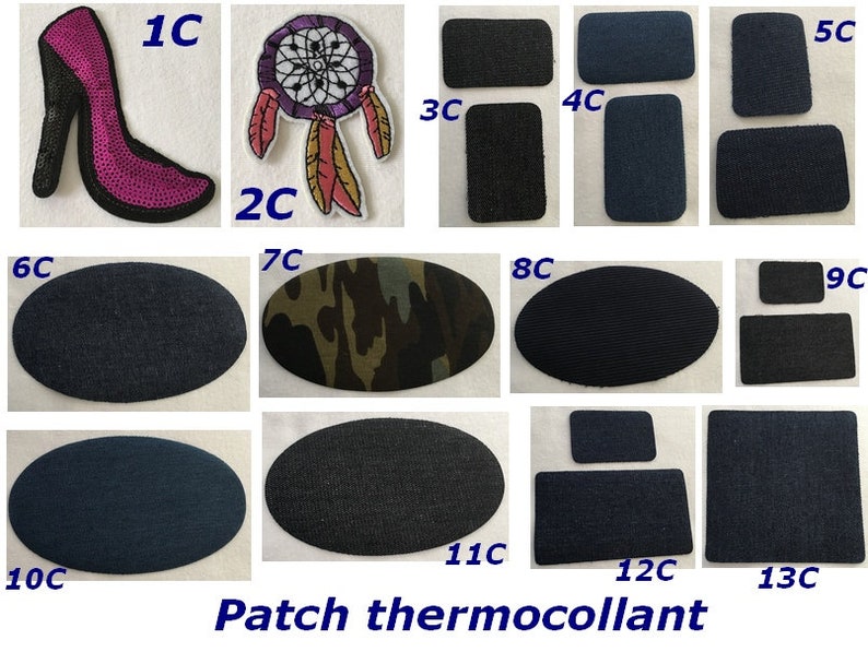 denim fabric sequins textile, customization applique sticker habering transfer badge decoration Patch