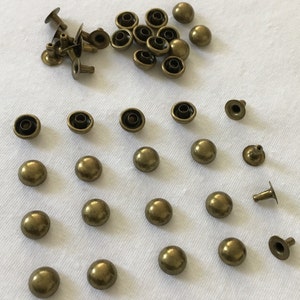 Rivet, dome, round, nail, fastener, ornament, DIY, sewing, customization, installation tool, DIY, accessories, supplies, creation, art