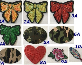 Badge, heat adhesive, patch, badge, wall lamp, transfer, sticker, customization, decoration, haberdashery, jeans fabric, sequins, textile,