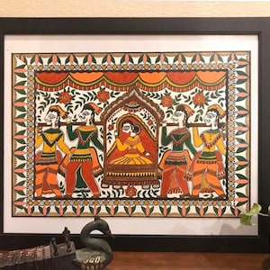 Indian Madhubani Painting