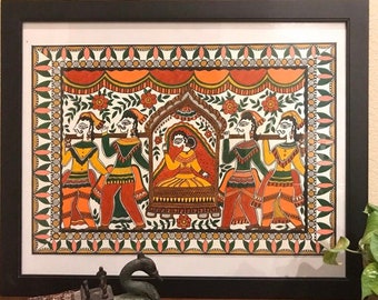 Indian Madhubani Painting