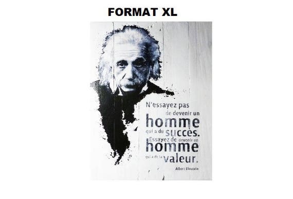 Tabelle Holzpalette Zitat Von Albert Einstein Format Xl Etsy