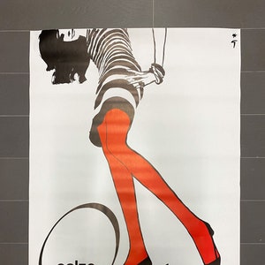 René Gruau - Calze Ortalion - 1960 vintage poster