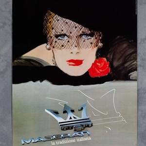 René Gruau Maserati complete collection GRAY
