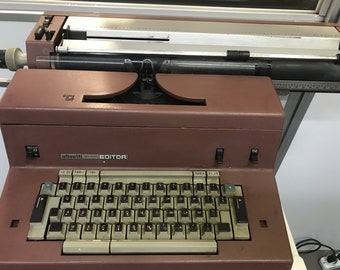 Olivetti Editor original, vintage typewriter