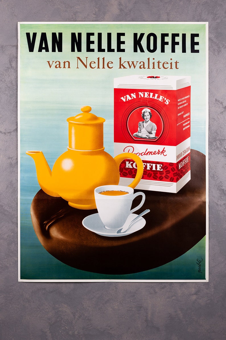 advocaat Kaffee - Poster van neele's