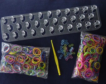 Kit with accessories elastic bracelet