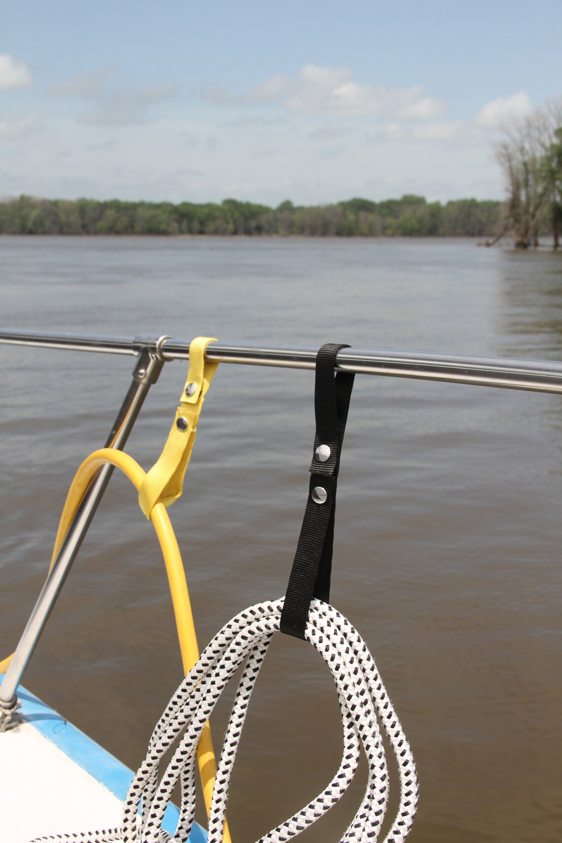 Set of 4 Boat Railing Straps for Holding Shore Power Cords Etsy