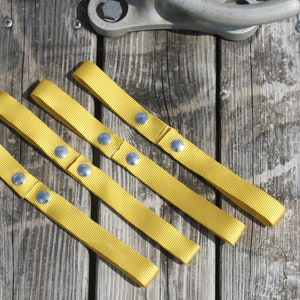 Gift for Boater Organize Boat Straps for Holding Dock Line Rope - Yellow