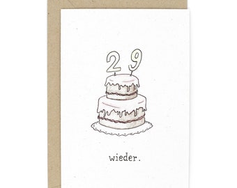 30 Geburtstag Karte Etsy