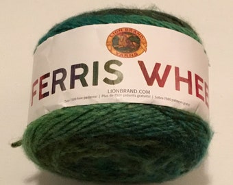 Lion Brand Ferris Wheel Acrylic Yarn.  Knit, Crochet