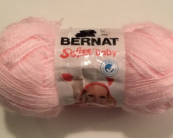 Bernat Softee Baby 100%  Acrylic Yarn.  Knit, Crochet