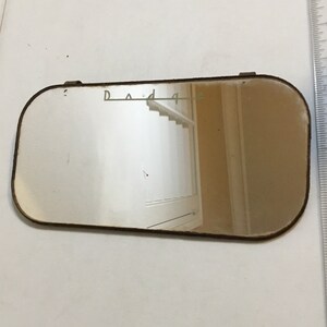 Vintage 1950&#39;s Dodge Vanity Mirror, Over the Sun Visor Mirror