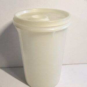 Vintage Rare Tupperware Millionaire Sheer Canister -1955 Handolier