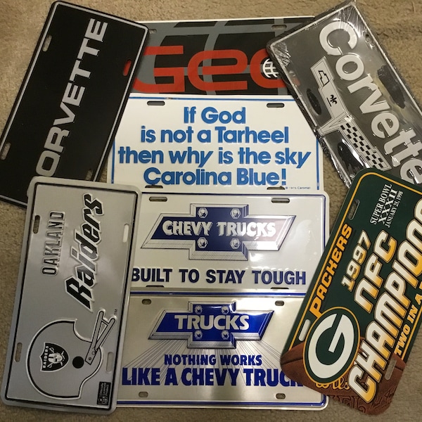 Personalized Novelty License Plate Etsy