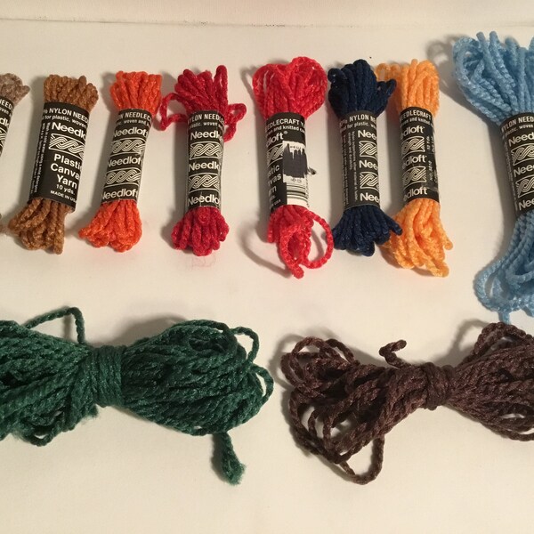 Plastic Canvas Yarn Etsy