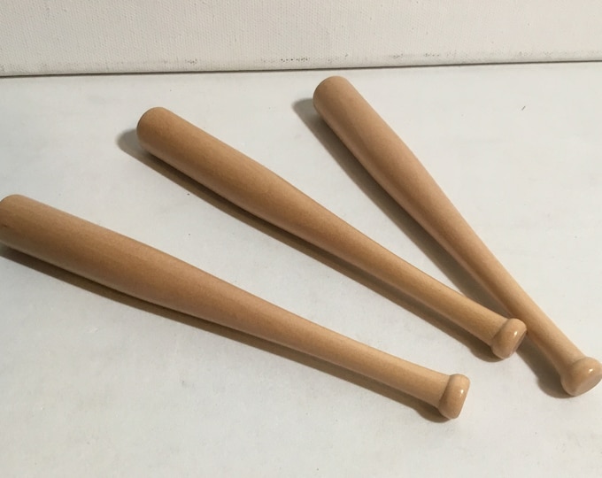 Miniature Wood Baseball Bats for Crafting Etsy