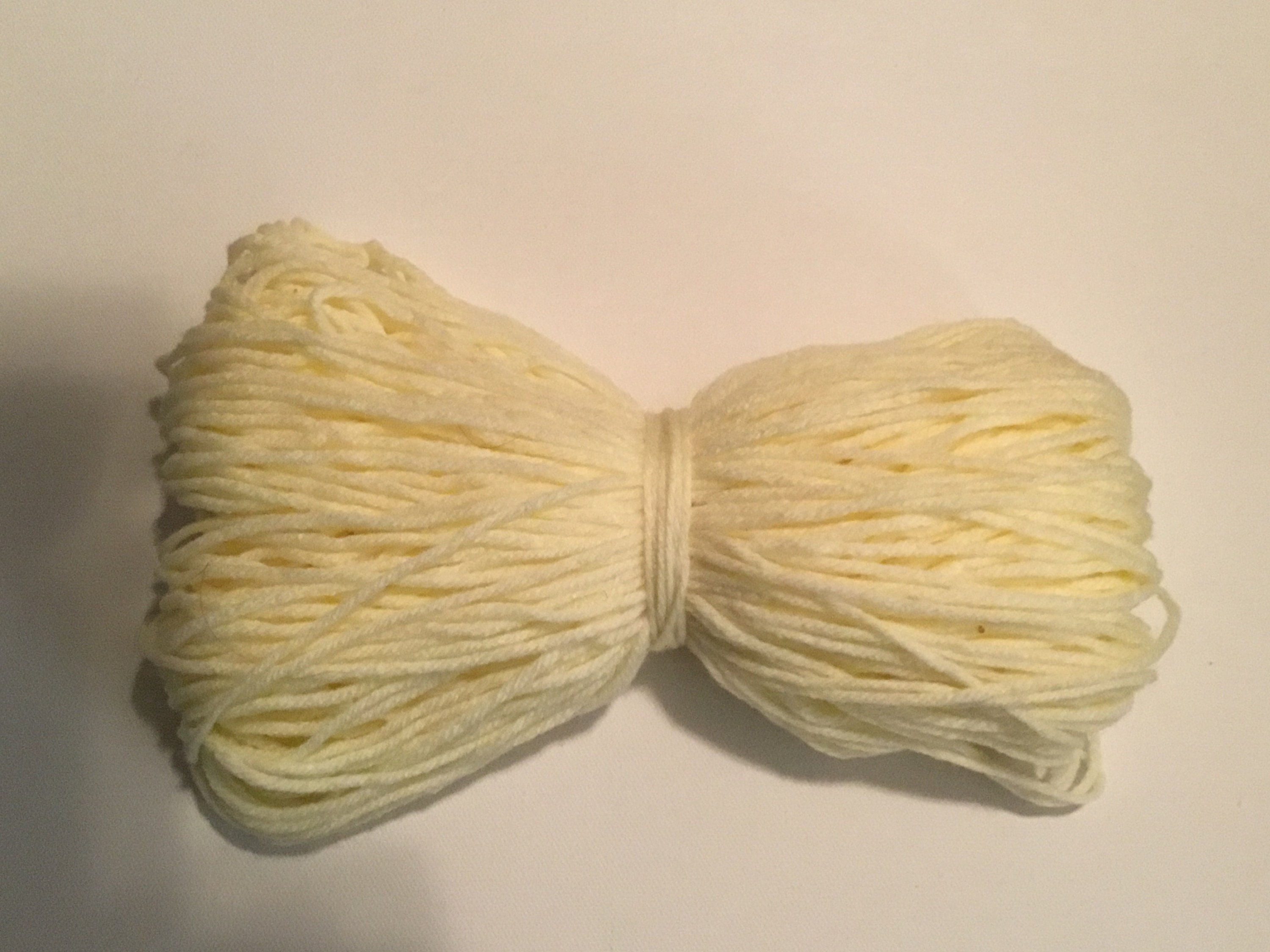 Destash Light Pastel Yellow 4 Ply Yarn. Knit & Crochet Etsy