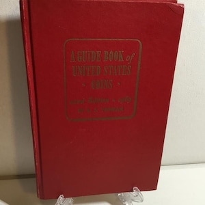 Vintage A Guide Of United States Coins. Red Book 22nd Edition 1969. RS Yeoman. Guide to US Coinage . Early American Coins and Tokens